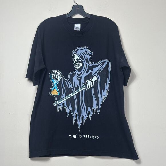 Warren Lotas Bootleg Grim Reaper Tee – “Time Is Precious” - Picture 2 of 2